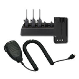 Microphones, batteries and chargers